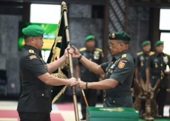 Kasad Pimpin Sertijab 12 Pejabat TNI AD, Tongkat Estafet Kadispenad Resmi Berpindah