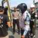 Polres Ponorogo Bersama Denpom dan Dishub Menggelar Pemeriksaan Ranmor