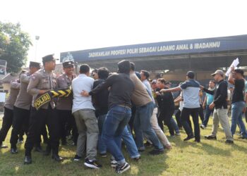 Ciptakan Pilkada Damai 2024, Polres Mojokerto Kota Gelar Simulasi Sispamkota