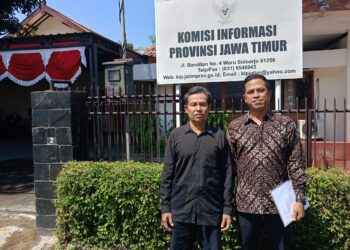 Pemdes Temon Resmi Dilaporkan Ke Komisi Informasi Provinsi Jawa Timur