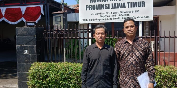 Pemdes Temon Resmi Dilaporkan Ke Komisi Informasi Provinsi Jawa Timur