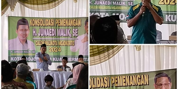 Konsolidasi Pemenangan H.Junaedi Malik Calon Walikota Mojokerto
