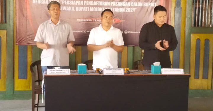 Media Gathering Bersama KPU Kabupaten Mojokerto Tema Persiapan Pencalonan Cabup Cawabup 2024