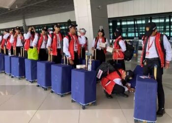 76 Anggota Paskibraka Berangkat ke Ibu Kota Nusantara ( IKN)