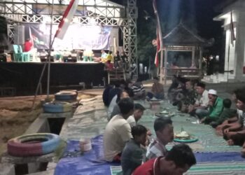Sambut HUT Kemerdekaan RI Ke-79,  Pemdes Bogorejo Bancar Tuban Gelar Malam Tirakatan Dengan Menjalin Sinergitas ﻿