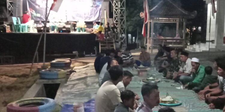 Sambut HUT Kemerdekaan RI Ke-79,  Pemdes Bogorejo Bancar Tuban Gelar Malam Tirakatan Dengan Menjalin Sinergitas 