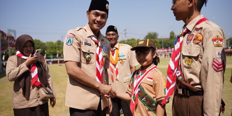 Mas Lindra Akan Tingkatkan Alokasi Hibah Untuk Pramuka Tuban