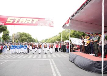 Berangkatkan”Jalan Merdeka ” Dalam Rangka HUT RI ke 79, Ini Pesan Mas Lindra