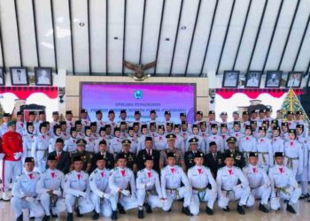 PJ. Bupati Magetan Kukuhkan 72 Orang Paskibra 2024