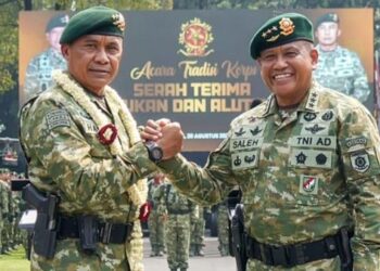 Mayjen TNI Mohamad Hasan Resmi Jabat Pangkostrad