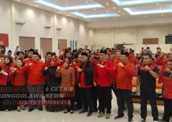 DPC PDI Perjuangan Kota Mojokerto Gelar Rakercabsus
