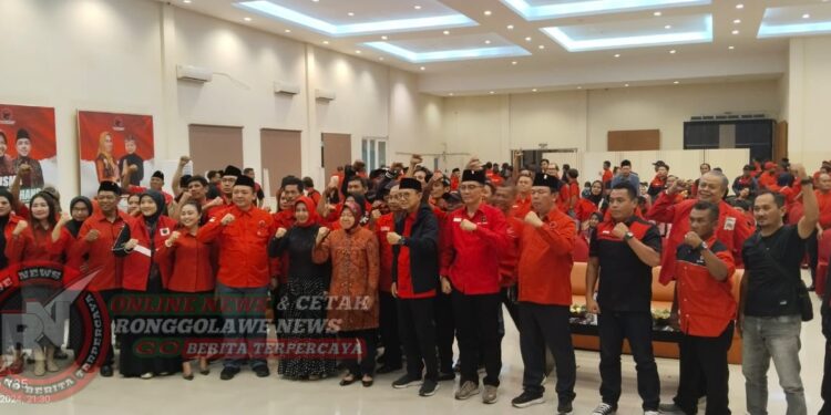 DPC PDI Perjuangan Kota Mojokerto Gelar Rakercabsus