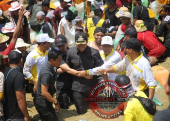 Nyebur di Empang, Mas Lindra Apresiasi Pelaksanaan Festival Gogo Ikan
