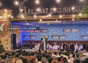 Peringatan Maulid Nabi Muhammad Saw di Lingkungan Lembaga Kursus Bahasa Inggris Brilliant English Course Kampung Inggris Pare Kediri