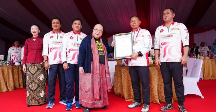 Pesta Rakyat HUT ke-79 TNI, Pecahkan 7 Rekor Muri