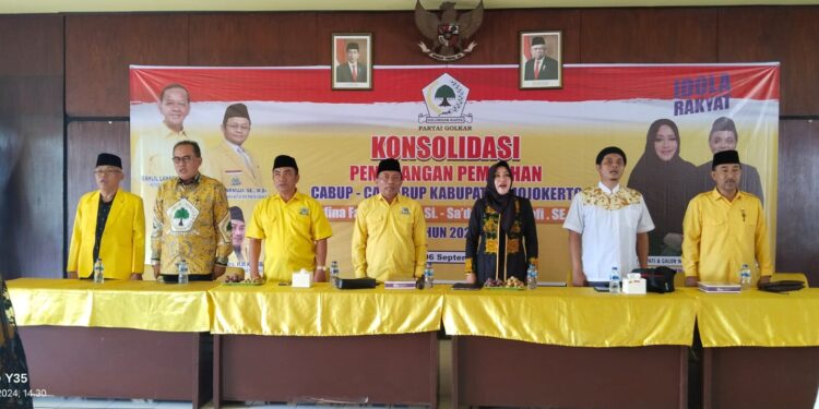DPD Partai Golkar Gelar konsolidasi pemenangan Ikfina Fatmawati – Sa’dulloh (IDOLA )