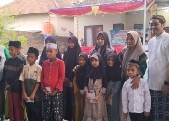 Gus Dulloh Hadiri “NGOPI” Do’a Bersama Dan Santunan Di Bascamp Taruna Wilwatikta Bangsal