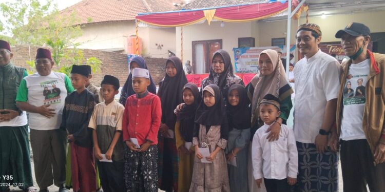 Gus Dulloh Hadiri “NGOPI” Do’a Bersama Dan Santunan Di Bascamp Taruna Wilwatikta Bangsal