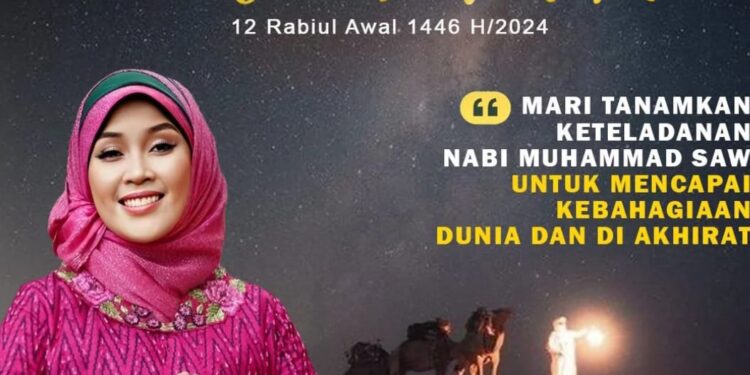 Kajati Jatim Mia Amiati: 5 Hikmah Dalam Peringati Maulid Nabi Muhammad 12 Robiul Awal 1446H/2024
