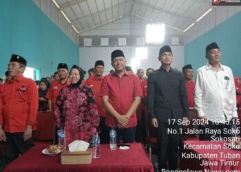 Hadir di Rakercabsus PDIP Tuban, Risma Dorong Pertumbuhan Ekonomi, Siap Bangun Jalan Strategis Gresik-Tuban