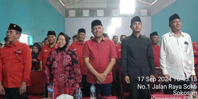 Hadir di Rakercabsus PDIP Tuban, Risma Dorong Pertumbuhan Ekonomi, Siap Bangun Jalan Strategis Gresik-Tuban