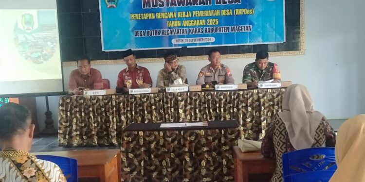 RKPDes Botok, Transparansi Perencanaan Pembangunan Desa Ke Depan