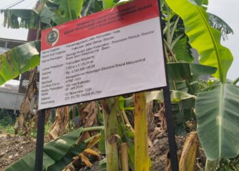 Pembangunan pelebaran ruas jalan Banjaragung – Sawo wilayah Kecamatan Puri – dan sekitarnya