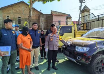 Polres Wonogiri Tangkap Warga Purwantoro Penjual 30 Unit Mobil dengan STNK Palsu