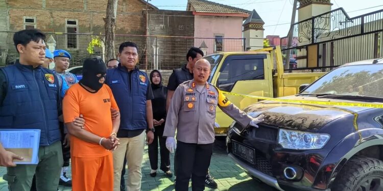 Polres Wonogiri Tangkap Warga Purwantoro Penjual 30 Unit Mobil dengan STNK Palsu