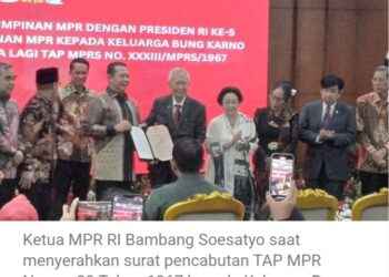 TAP MPR 33 Tahun 1967 Resmi Dicabut, Tuduhan Soekarno Berkhianat dan Dukung PKI Tak Terbukti