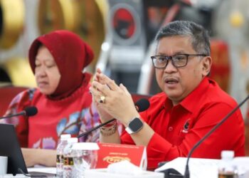 Rakor Pemenangan Pilgub Jatim, Hasto Minta Kader  Waspadai Operasi Bansos