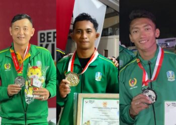 Tiga Atlet Tuban Tambah Medali Perak di PON XXI Aceh – Sumut 2024