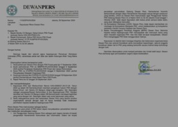 PWI Dilarang Menempati Gedung Dewan Pers dan Dilarang Mengadakan UKW