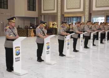 Pimpin Sertijab PJU, Kapolda Jatim Resmikan Direktorat Reserse Siber