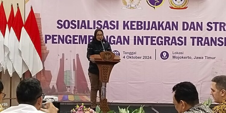 Kementerian Perhubungan RI Adakan Sosialisasi Kebijakan Integrasi Transportasi di Mojokerto