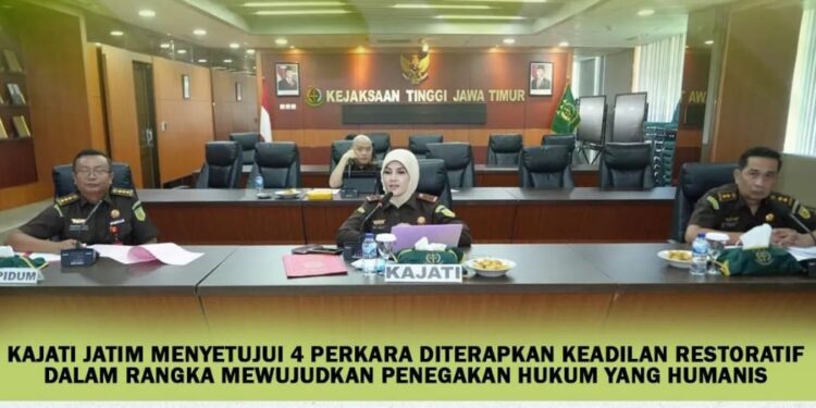 Kajati Jatim Ekspose RJ Mandiri 4 Perkara Pidum