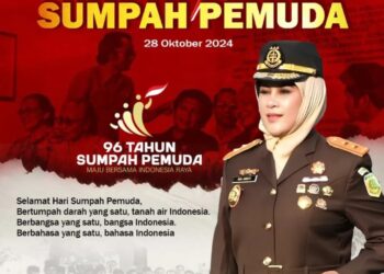 Kajati Mia Amiati Beri Pesan Moral Peringatan Sumpah Pemuda