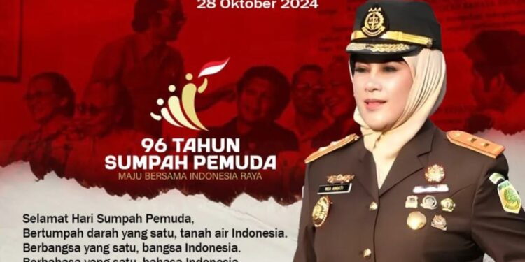 Kajati Mia Amiati Beri Pesan Moral Peringatan Sumpah Pemuda