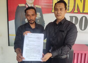 Pengusaha Tambang Galian C Diduga Anggota Polisi Dilaporkan Warga Pemilik Lahan