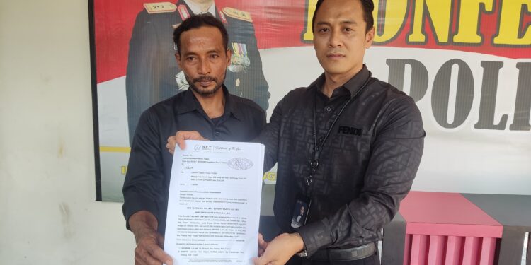 Pengusaha Tambang Galian C Diduga Anggota Polisi Dilaporkan Warga Pemilik Lahan