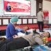 Memperingati Hari Jadi Humas Polri Ke-73, Polres Mojokerto Kota Gelar Donor Darah Bersama Media