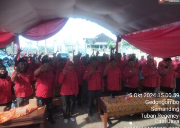 Gelar Sosialisasi Rekomendasi , DPC PDI Perjuangan Kabupaten Tuban Siap Menangkan Pemilukada  2024