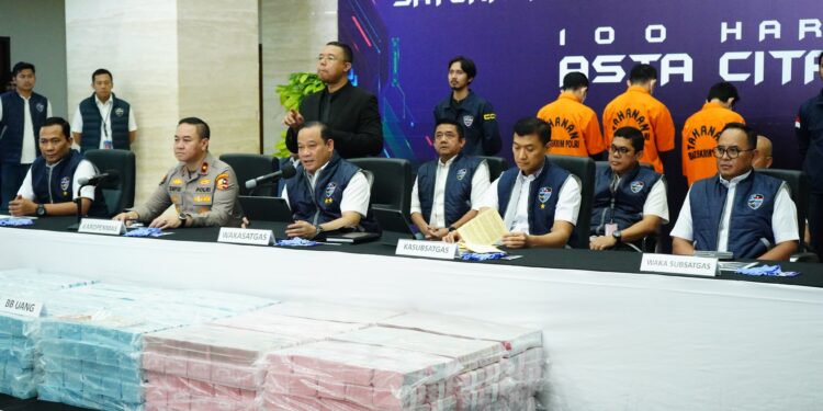 Sita Rp78,1 Miliar dari Judol Internasional, Komitmen Polri atas Asta Cita Presiden Prabowo