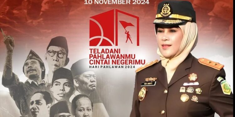 Pesan Khusus Kajati Jatim Mia Amiati di Hari Pahlawan 10 November 2024