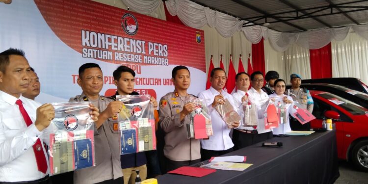 Satres Narkoba Polres Mojokerto Kota Bekuk MM Pelaku TPPU