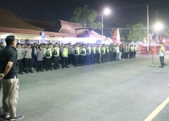 Mengantisipasi Kerawanan Malam Minggu, Polres Mojokerto Kota Optimalkan Patroli Cipta Kondisi