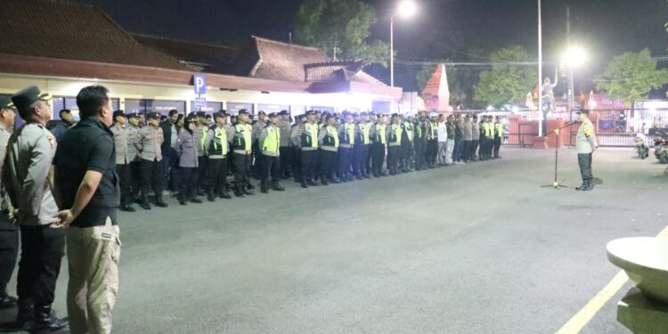 Mengantisipasi Kerawanan Malam Minggu, Polres Mojokerto Kota Optimalkan Patroli Cipta Kondisi
