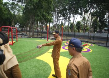 Selesai Cuti, Mas Lindra Tancap Gas Tinjau Berbagai Proyek Pembangunan