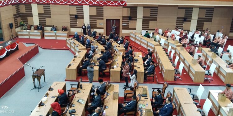 DPRD Kabupaten Mojokerto Usulkan 5 Raperda Inisiatif Dalam Rapat Paripurna