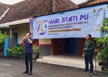 DPUPR Kabupaten Mojokerto Peringati Hari Bakti PU Ke – 79 Tahun